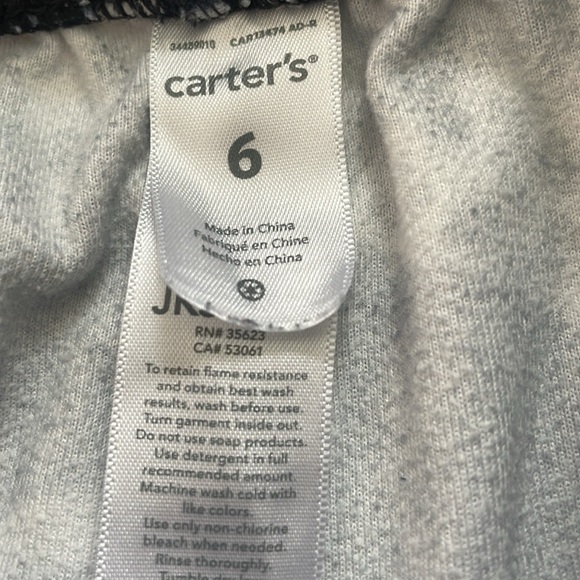 Carters Pizza power pjs 5-6T - Picture 7 of 8
